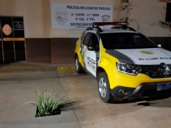 Polcia Militar de Campina da Lagoa apreende motocicleta e detm motociclista por embriagues ao volante