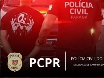 Pol�cia Civil cumpre mandado de pris�o por tr�fico em Campina da Lagoa