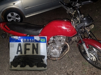 Fuga alucinante acaba com o motociclista ferido e detido em Campina da Lagoa