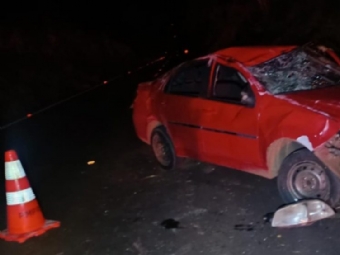 Mulher de 34 anos morre ap�s grave acidente na PR-484, em Boa Vista da Aparecida