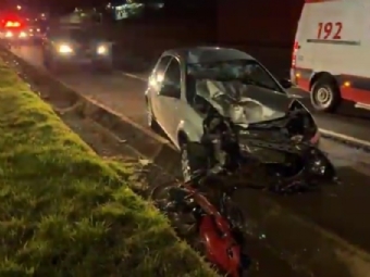 Motociclista morre em coliso frontal na BR-369 em Corblia