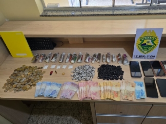 Ano come�a com a��es contra o tr�fico em Campina da Lagoa