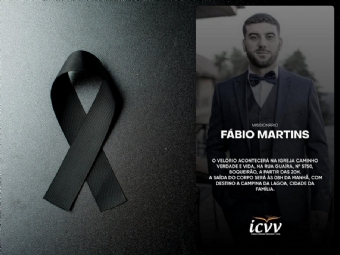 Amigos e familiares lamentam a morte de F�bio Martins