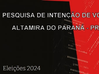 Altamira do Paran: Pesquisa Opinio registrada no TSE aponta Ex-Prefeita Elza a frente do atual Prefeito Branco