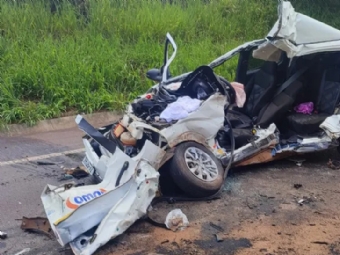 Acidente envolvendo 9 veculos deixa dois mortos e oito feridos na BR-467, entre Cascavel e Toledo