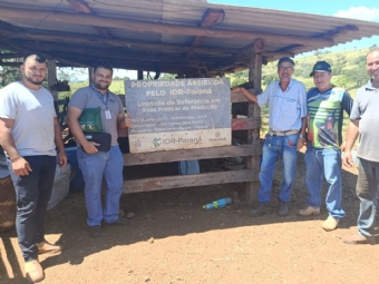 Tecnologia no campo: produtores de leite recebem orienta��o t�cnica em Altamira do Paran�