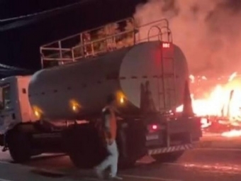 Idoso morre ap�s casa ser consumida por fogo em Itaipul�ndia