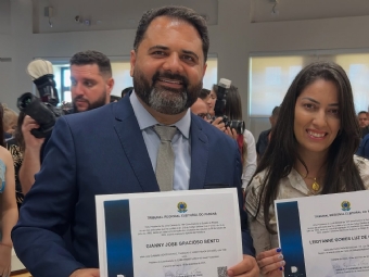 Vereadora suplente eleita manifesta gratid�o em redes sociais antes da posse na c�mara municipal de Campina da Lagoa